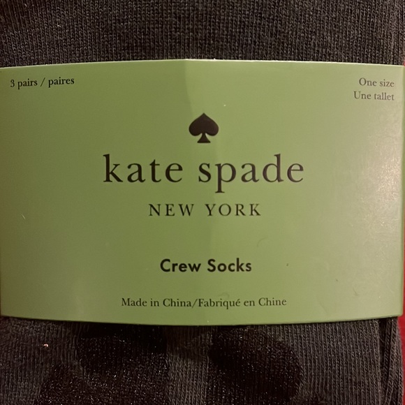 NWT Kate Spade socks - Picture 2 of 3